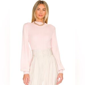 NWT- L'Academie Fable Sweater - Blush